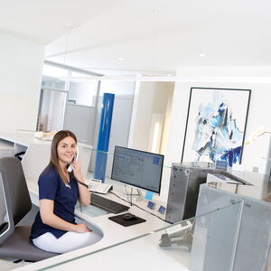 Impressionen aus der Zahnarztpraxis Dr. Buscot & Kollegen in Braunschweig